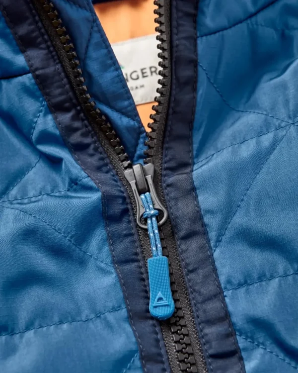 Best Passenger Trace Recycled Thermore® Insulated Jacket Dark Denim/ Apricot