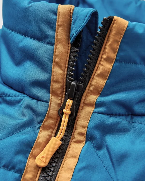 Online Passenger Trace Recycled Thermore® Insulated Jacket Corsair Blue/ Jungle Green