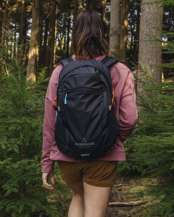 Sale Passenger Track Recycled 30L Backpack Black
