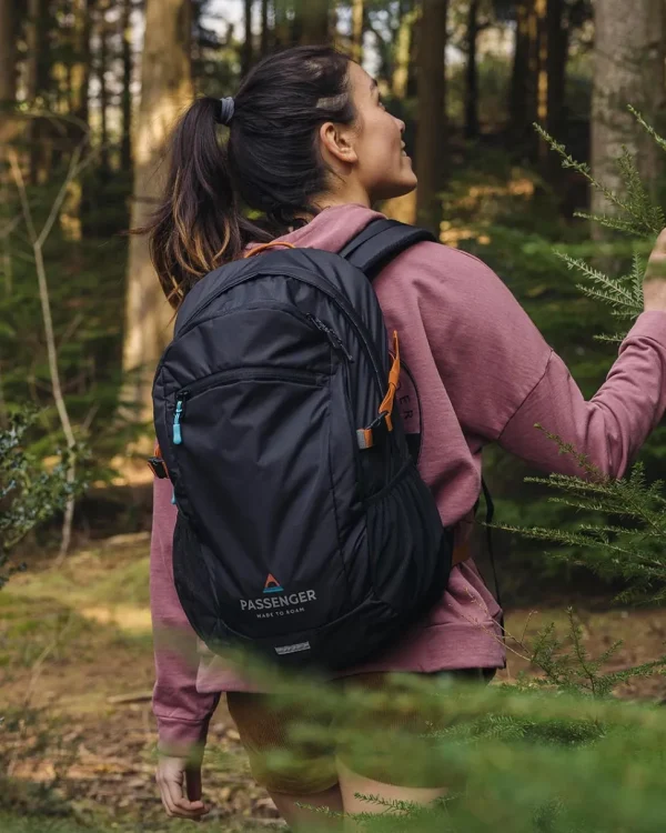 Sale Passenger Track Recycled 30L Backpack Black