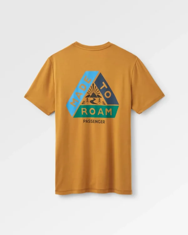Cheap Floris van Bommel Trail Active Recycled T-shirt Dusty Ochre
