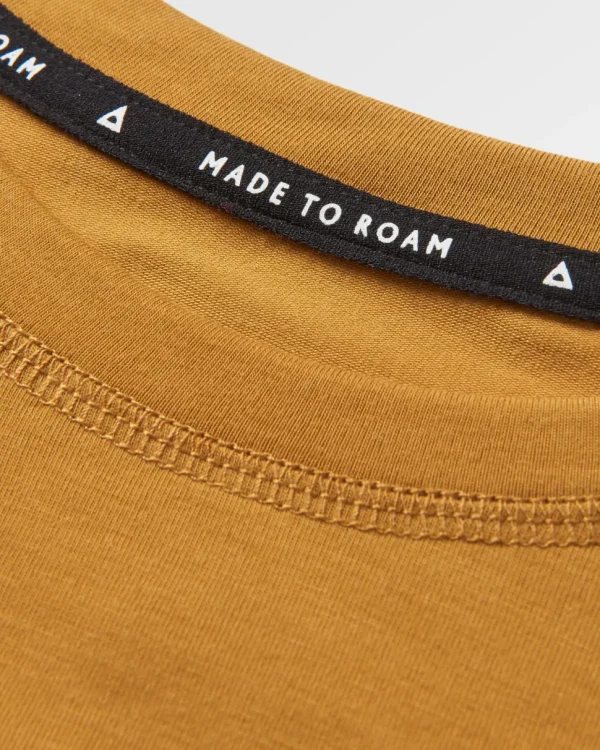 Cheap Floris van Bommel Trail Active Recycled T-shirt Dusty Ochre