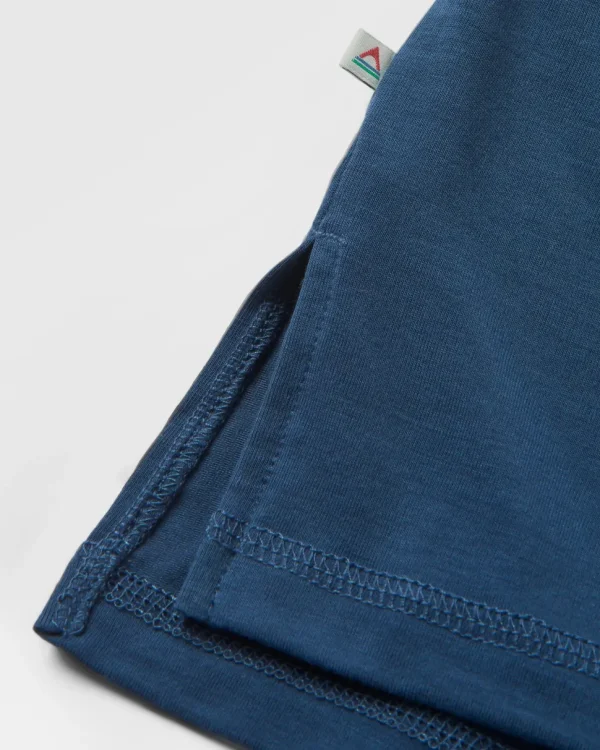 Best Passenger Trail Active Recycled T-shirt Dark Denim