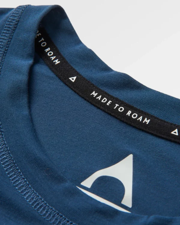 Best Passenger Trail Active Recycled T-shirt Dark Denim