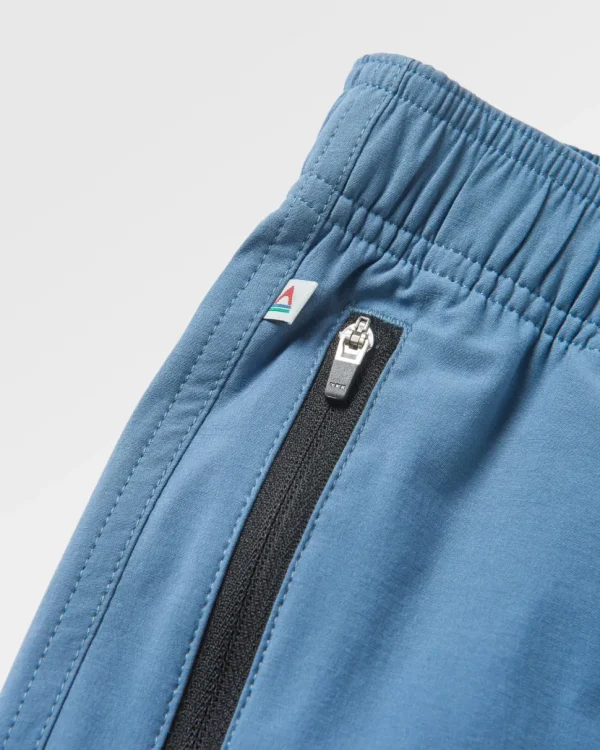 Cheap Floris van Bommel Traveller Organic Cotton All Purpose Short Stone Blue