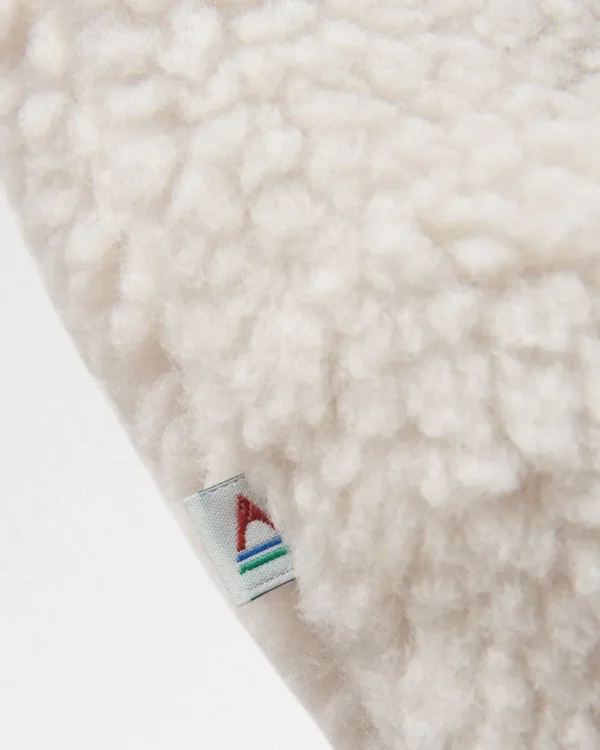 Online Floris van Bommel Trekker Recycled Deep-Pile Sherpa Fleece Warm Ivory