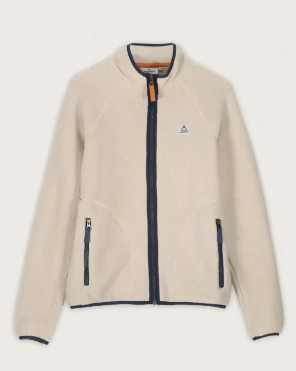 Flash Sale Passenger Tripper Full Zip Recycled Sherpa Fleece Oatmeal