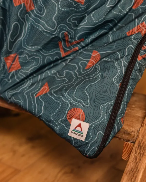 Discount Passenger Twilight Recycled Sleeping Bag Mediterranean Map