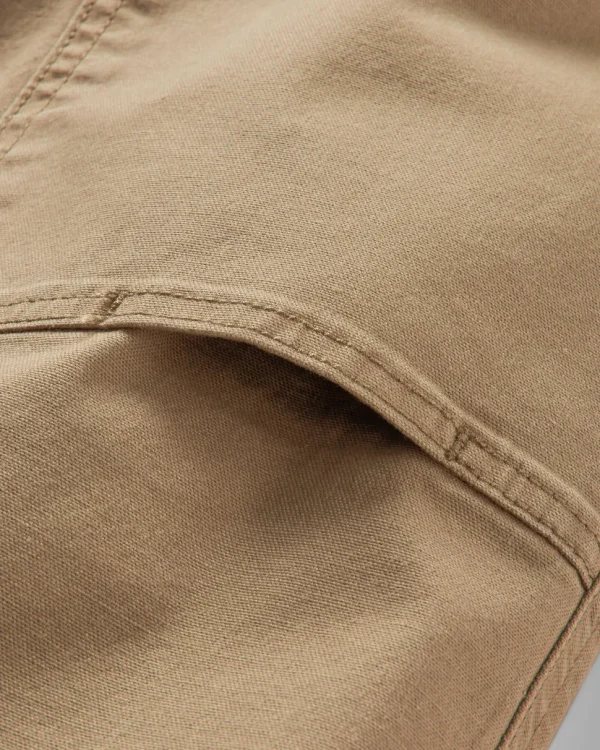 Online Floris van Bommel Vantage Organic Cotton Canvas Trouser Biscuit