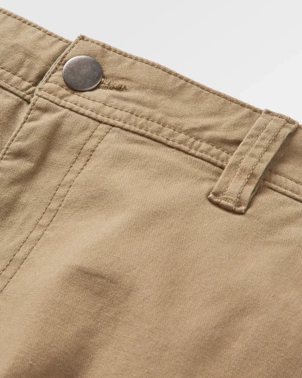Online Floris van Bommel Vantage Organic Cotton Canvas Trouser Biscuit