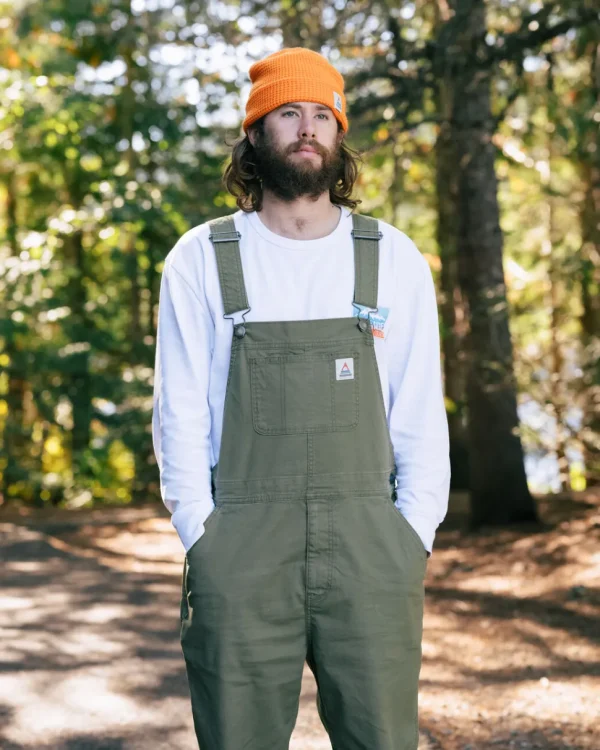 Clearance Passenger Vantage Organic Dungaree Khaki