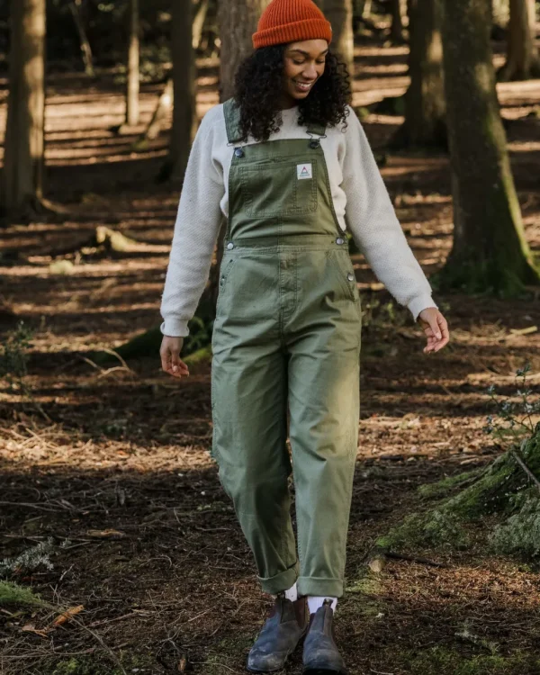 Clearance Passenger Vantage Organic Dungaree Khaki