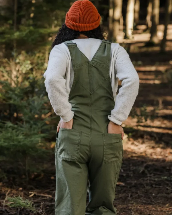 Clearance Passenger Vantage Organic Dungaree Khaki