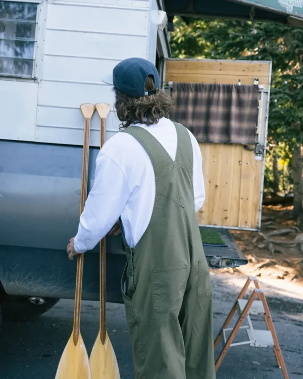 Clearance Passenger Vantage Organic Dungaree Khaki