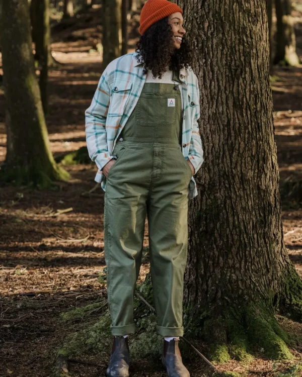 Clearance Passenger Vantage Organic Dungaree Khaki