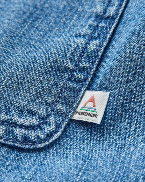 Clearance Passenger Vision Denim Shirt Denim Blue