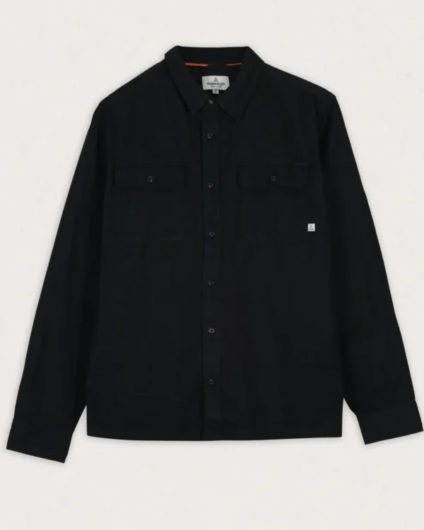 Cheap Passenger Vision Organic Cotton Shirt Black
