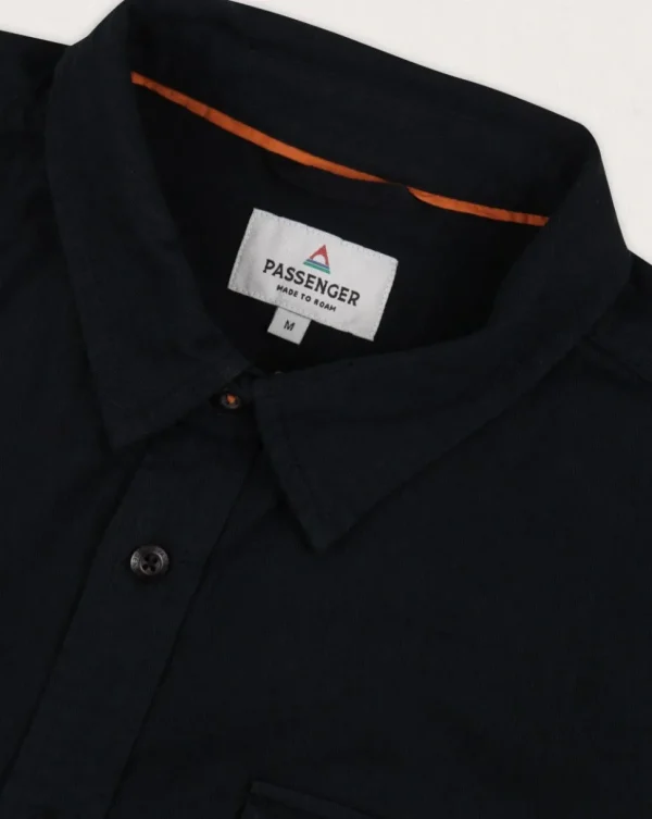 Cheap Passenger Vision Organic Cotton Shirt Black
