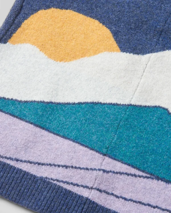 Best Passenger Vista Recycled Knitted Cardigan Dark Denim