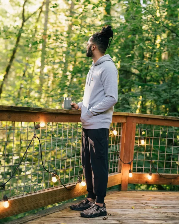 Online Passenger Vita Hoodie Grey Marl