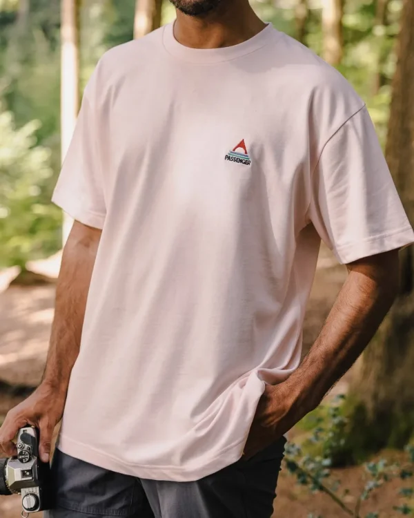 Best Sale Floris van Bommel Vita Organic Relaxed Fit T-Shirt Barely Pink