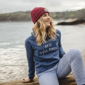 Best Passenger Voyage Recycled Hoodie Dark Denim