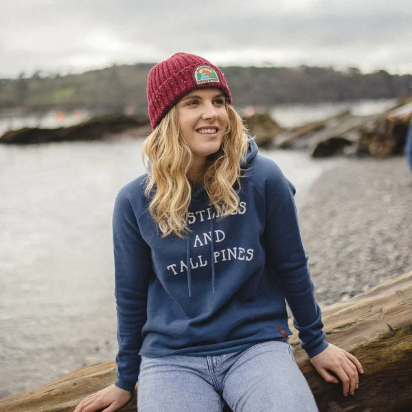 Best Passenger Voyage Recycled Hoodie Dark Denim