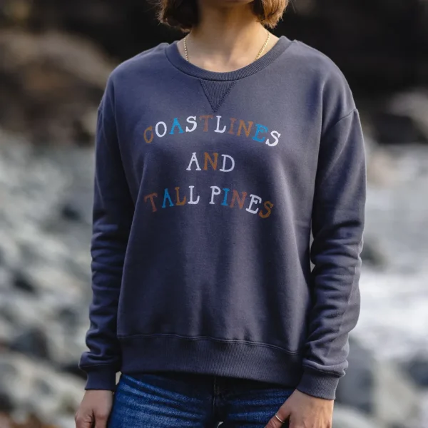New Passenger Voyage Recycled Sweatshirt Faded Black
