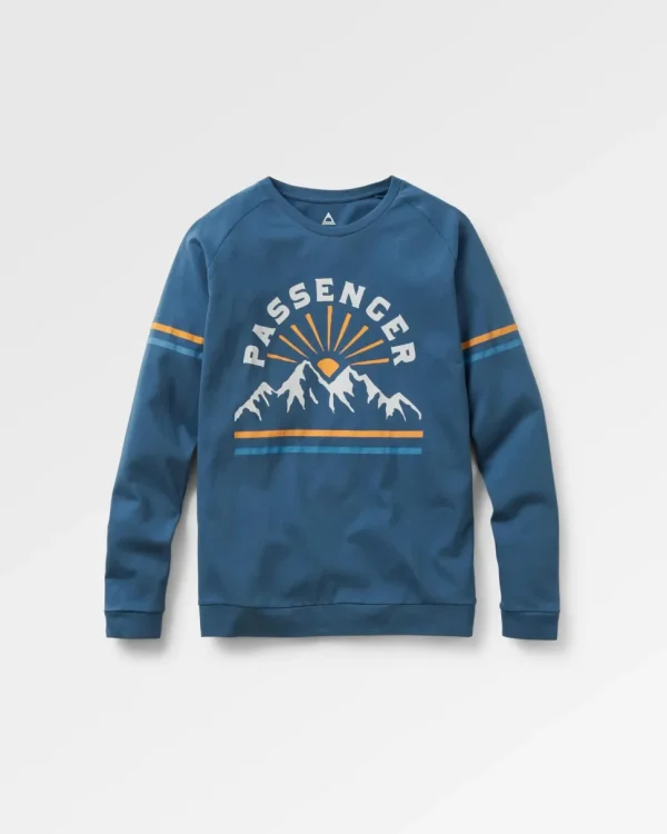 New Passenger Wander LS T-Shirt Dark Denim