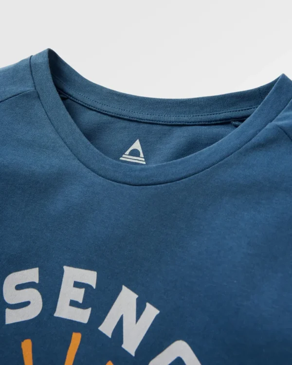 New Passenger Wander LS T-Shirt Dark Denim