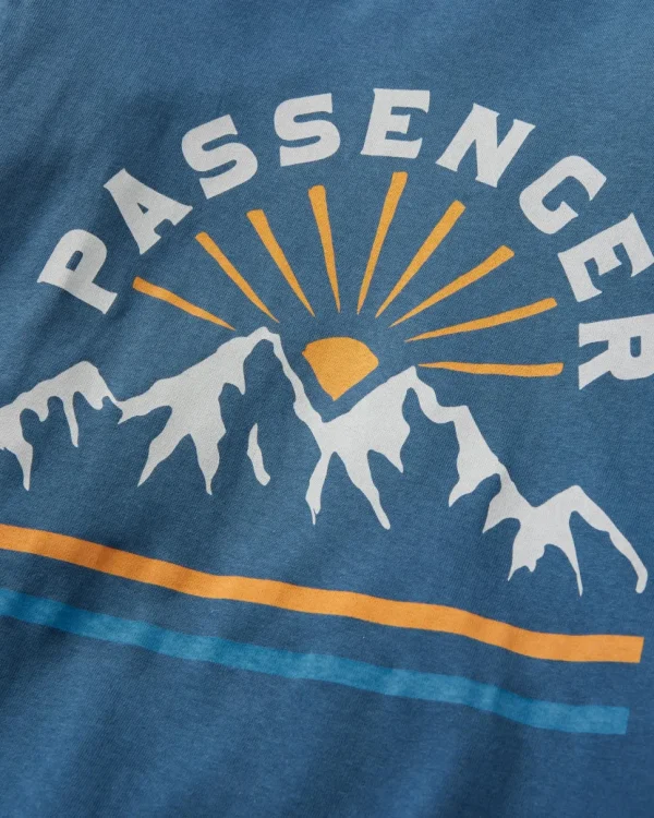 New Passenger Wander LS T-Shirt Dark Denim