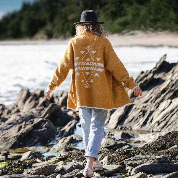 Store Passenger West Coast Cardigan Sunset Yellow