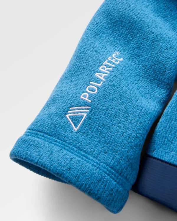 Clearance Passenger Wilder Recycled Polartec® Fleece Blue Steel Marl