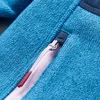 Clearance Passenger Wilder Recycled Polartec® Fleece Blue Steel Marl