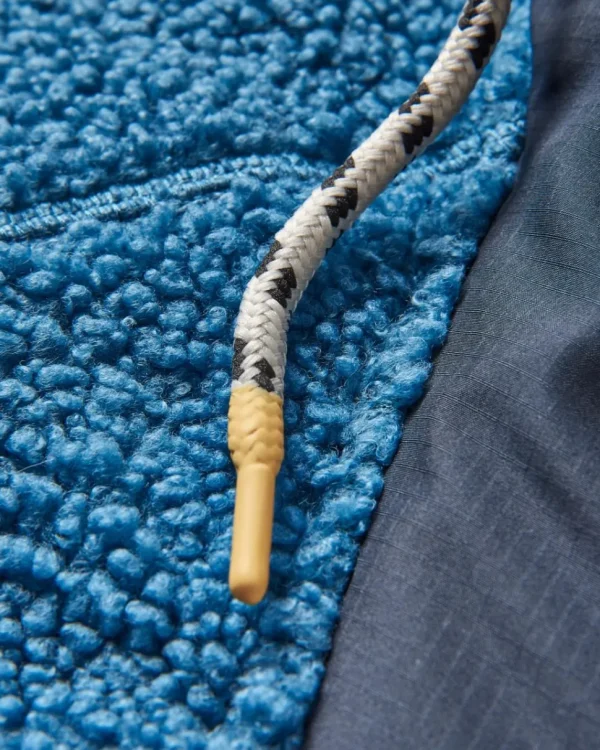 Cheap Floris van Bommel Woodland Recycled Polar-lined Sherpa Fleece Blue Steel