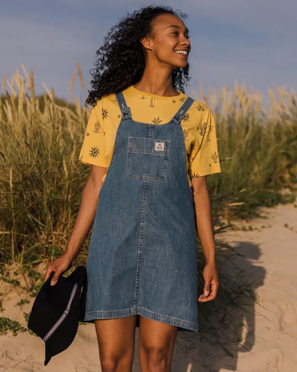 Flash Sale Passenger Yerba Recycled Cotton T-Shirt Ochre Yellow