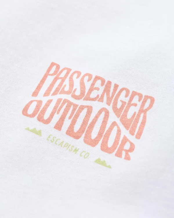 Hot Passenger Yuca Recycled Cotton LS T-Shirt True Blue