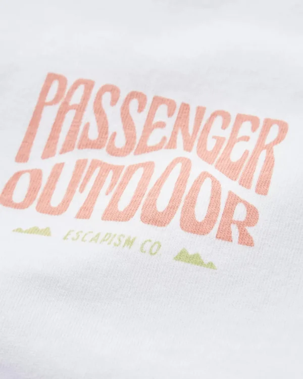 Cheap Passenger Yuca Recycled Cotton Vest White