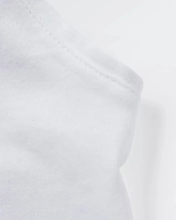 Cheap Passenger Yuca Recycled Cotton Vest White