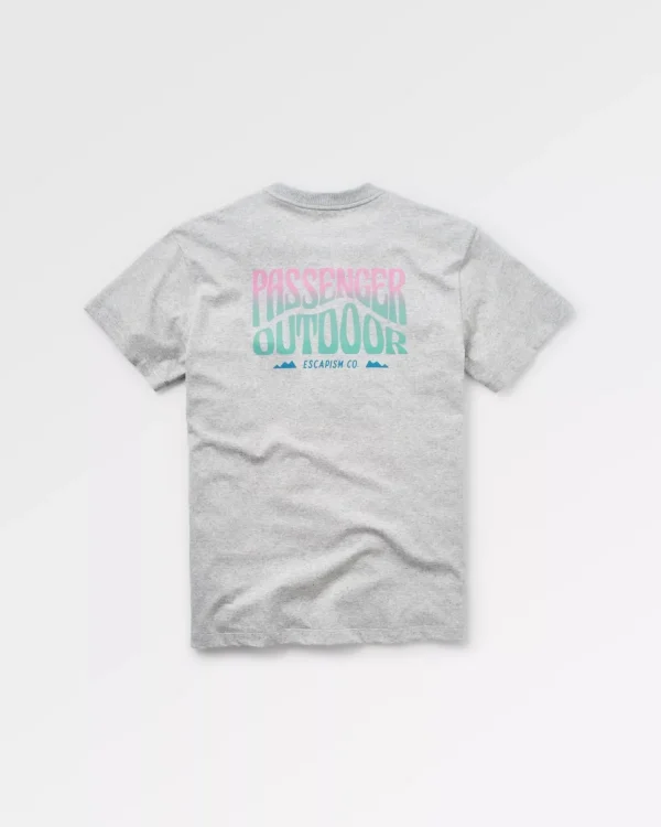 Best Passenger Yuca Recycled Relaxed Fit T-Shirt Grey Marl