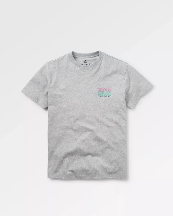 Best Passenger Yuca Recycled Relaxed Fit T-Shirt Grey Marl