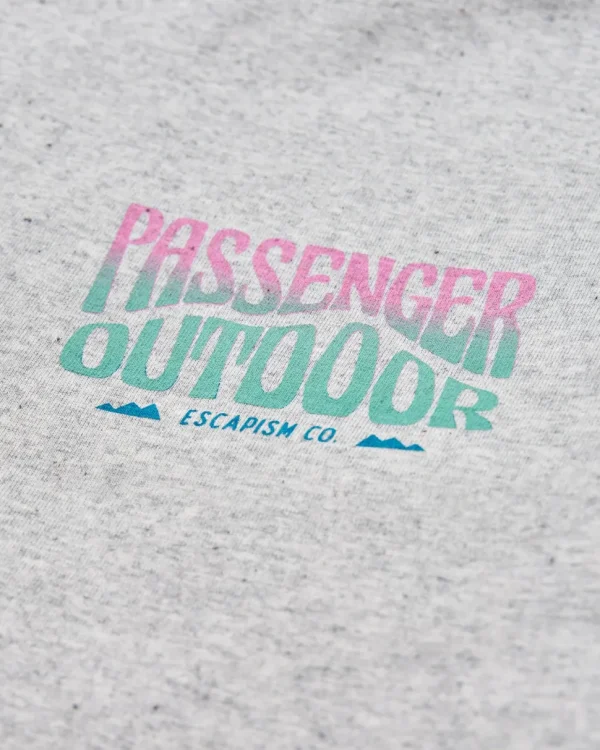 Best Passenger Yuca Recycled Relaxed Fit T-Shirt Grey Marl
